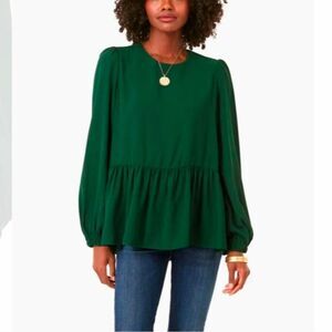 Pomander Place Carlota Peplum Blouse Sz. XXXL NWT